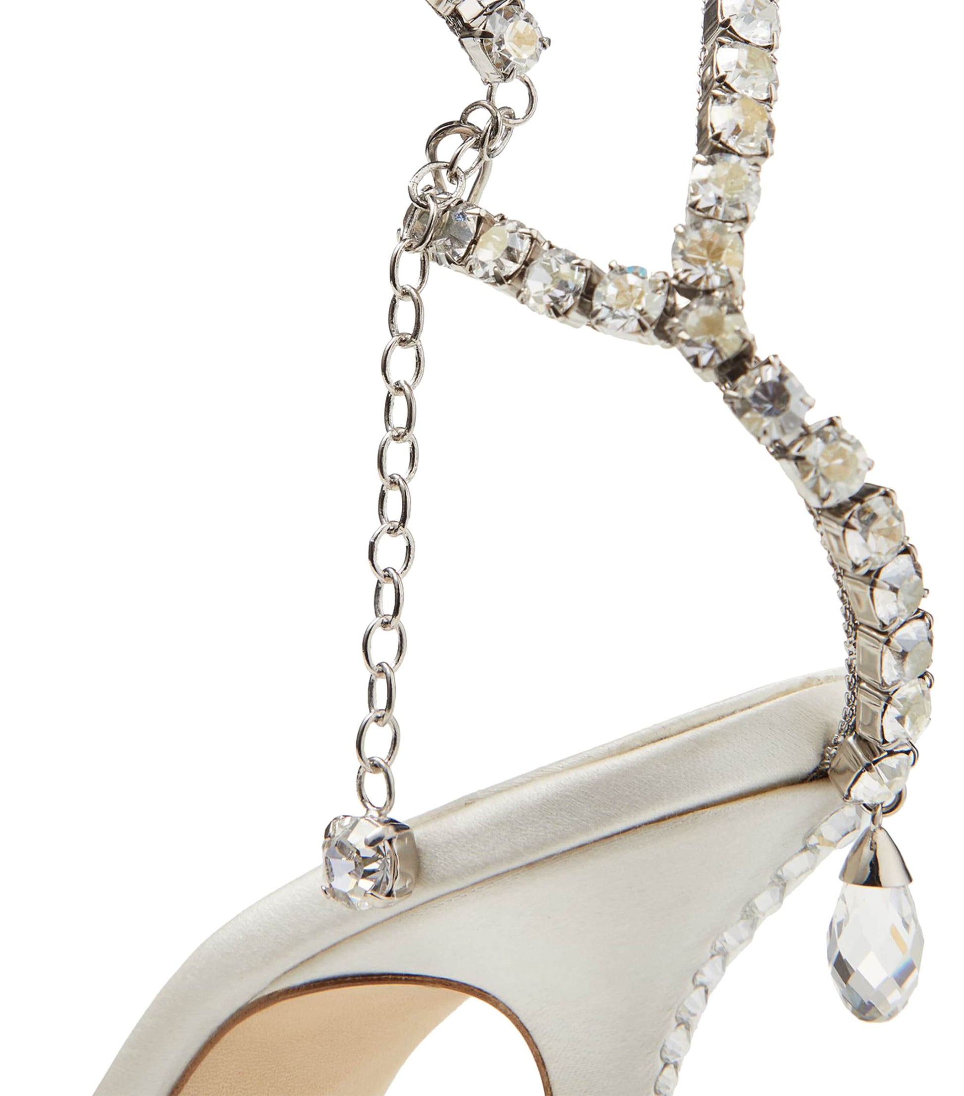 Ivory Saeda 100 Satin Pumps