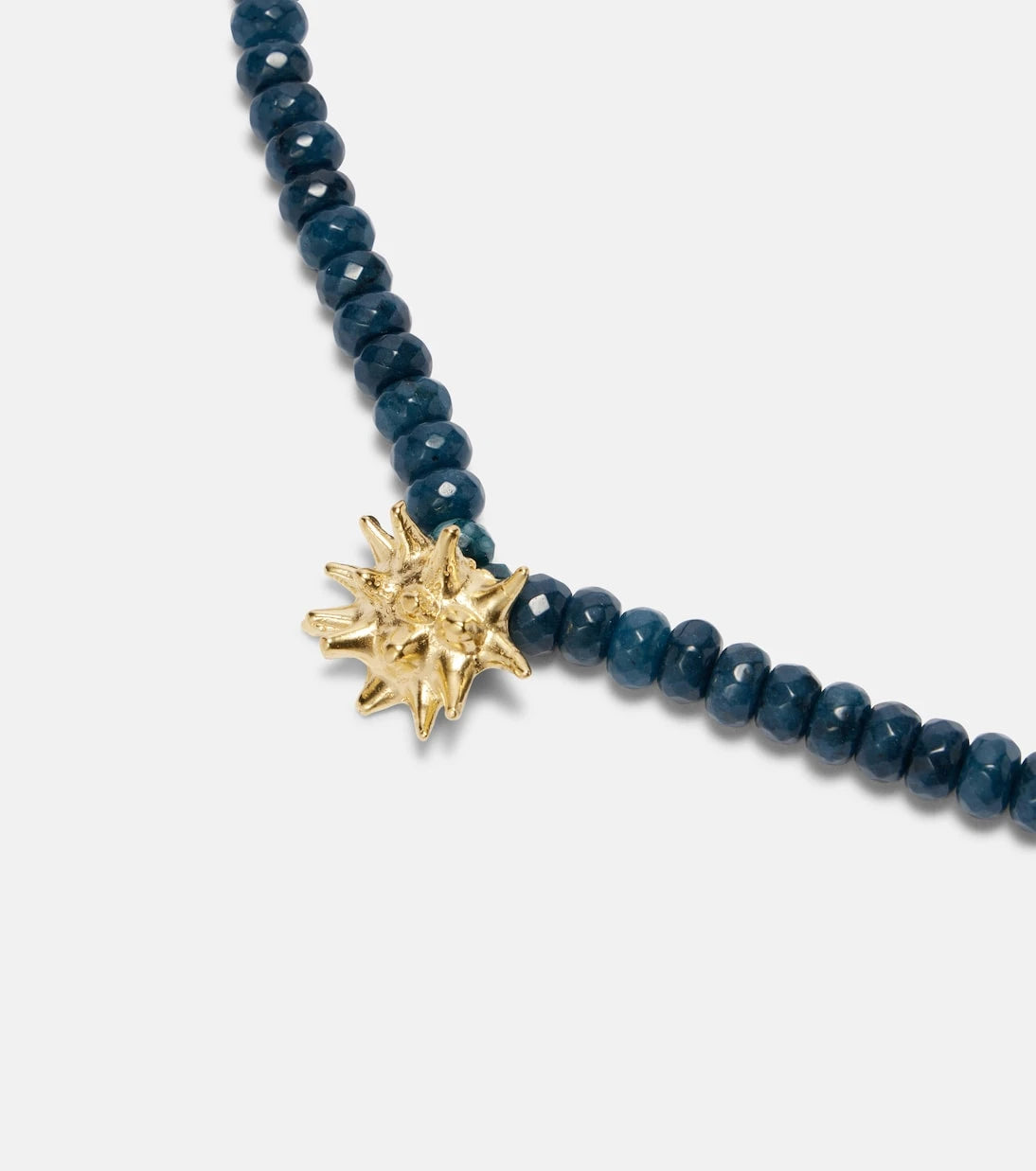 Ysso - Sea Urchin necklace with jade