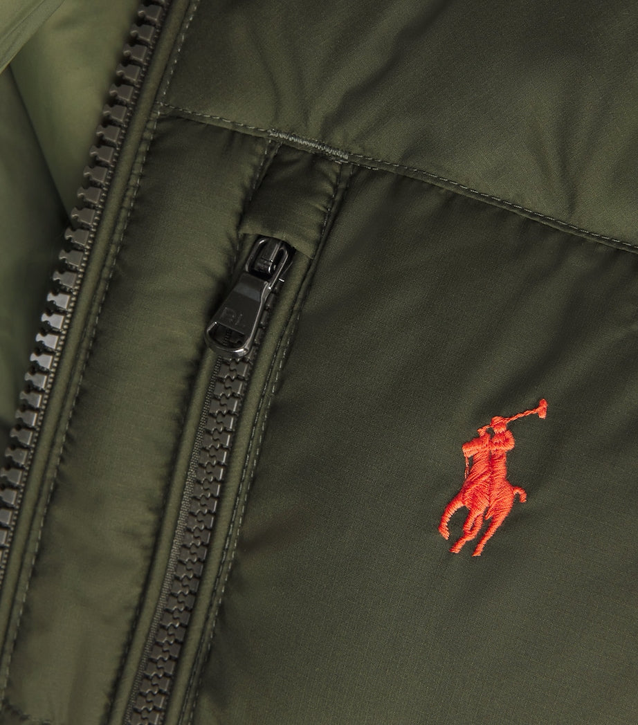 Polo Ralph Lauren Green Down Gorham Gilet