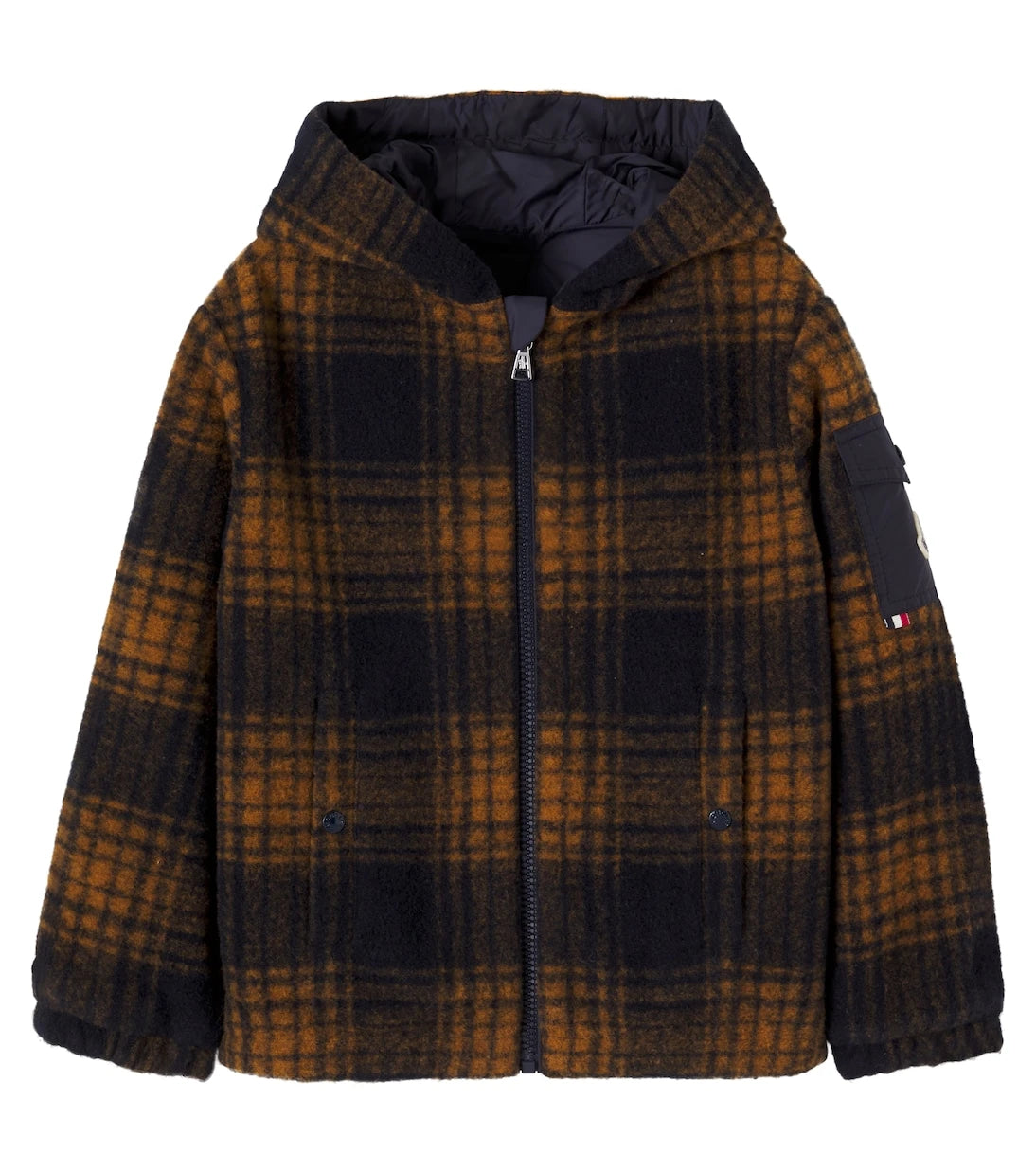 Moncler Enfant - Aubrac reversible checked jacket