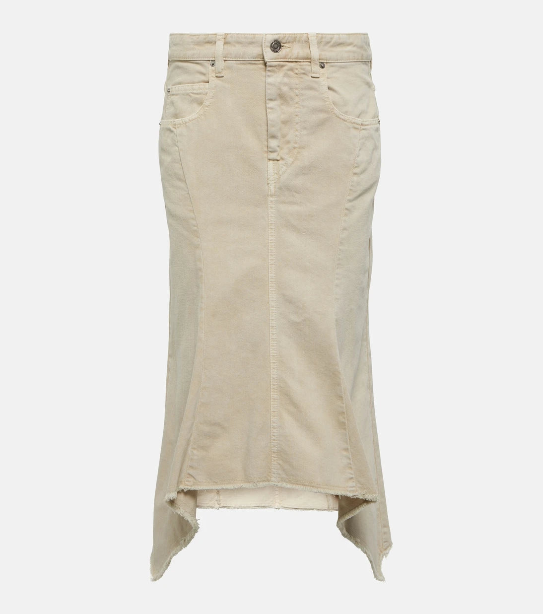 Isabel Marant - Nyda denim midi skirt