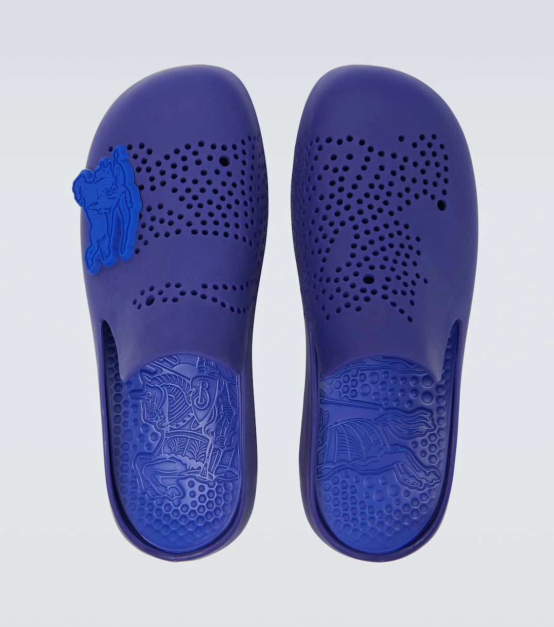 Burberry - Logo rubber clogs