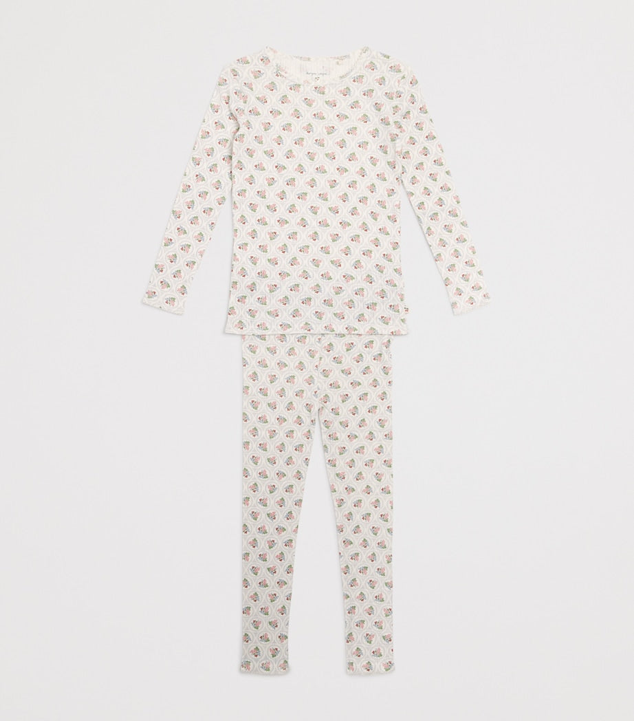 Organic Cotton Pointelle Minnie Trousers (1 Month-4 Years)