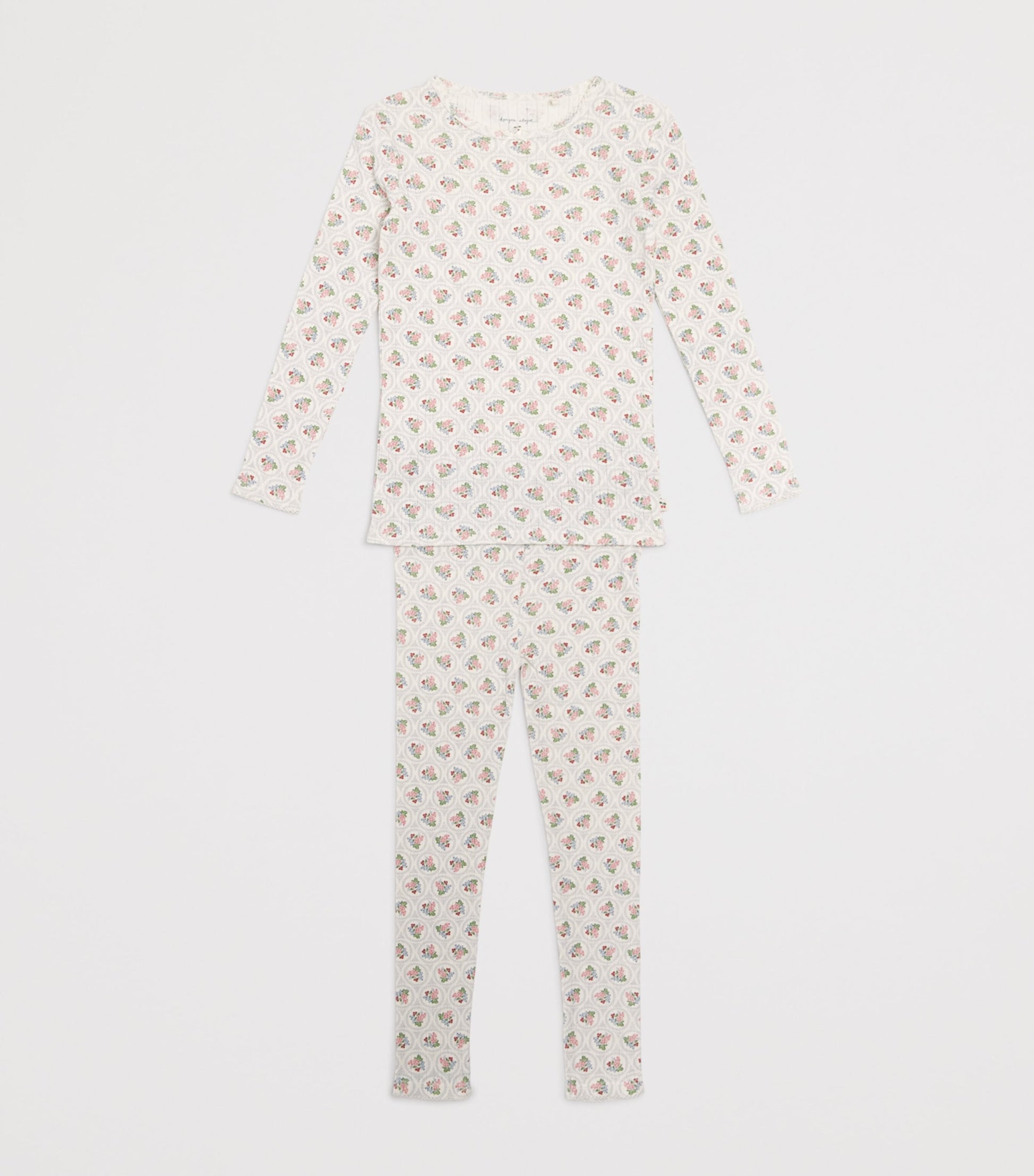 Organic Cotton Pointelle Minnie Trousers (5-10 Years)