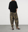 Camouflage Print Kaye Cargo Trousers