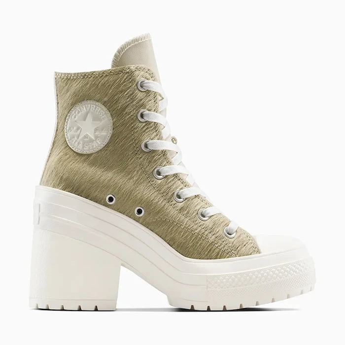 Високи кецове Converse Chuck 70 De Luxe Heel Pony Hair