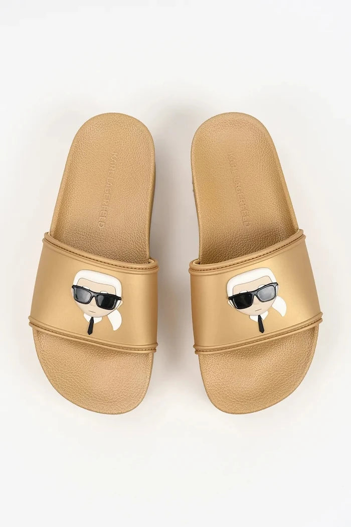 Karl Lagerfeld kadın platform terlik Kondo Maxi Ii