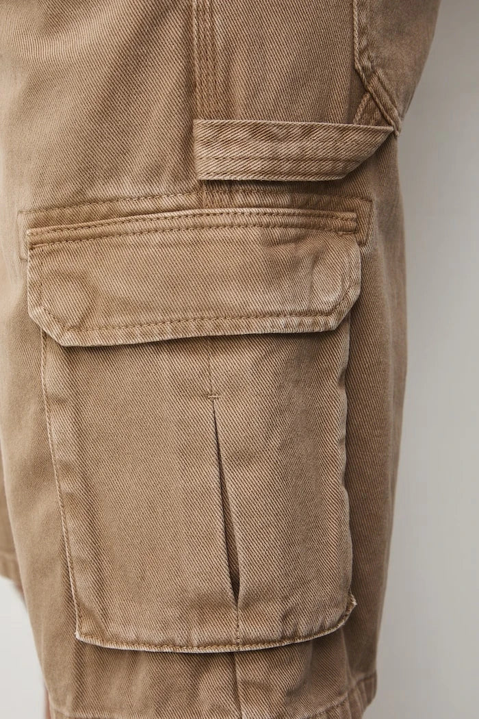 Medicine erkek denim kargo kısa şort