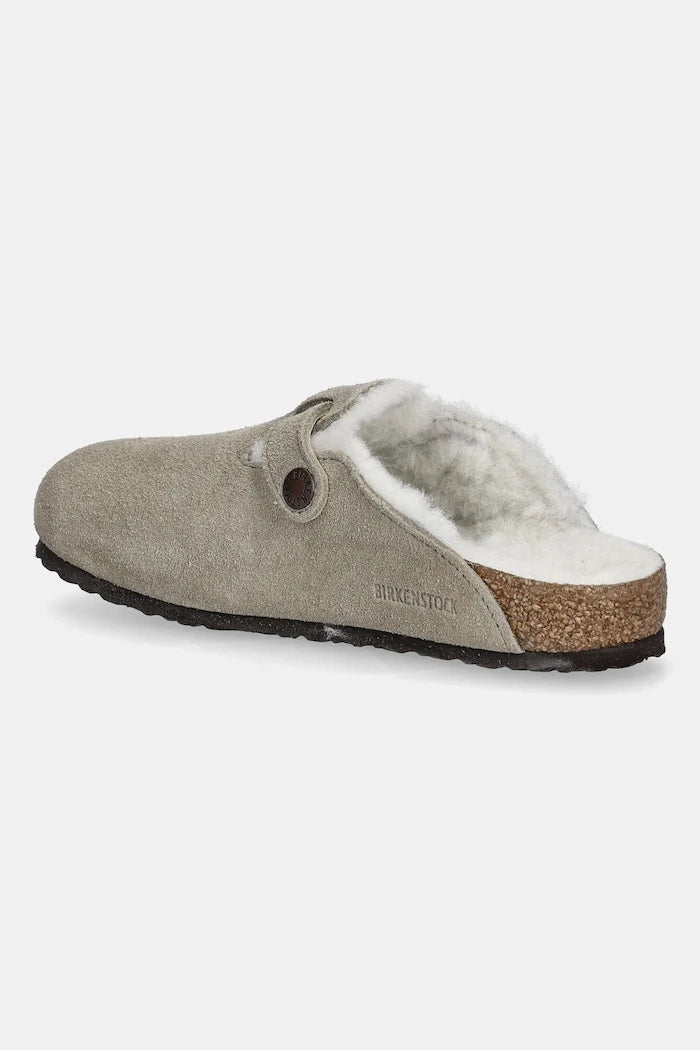 Детски велурени чехли Birkenstock Boston