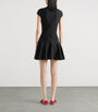 Givenchy Black Knitted Cap Sleeve Mini Dress