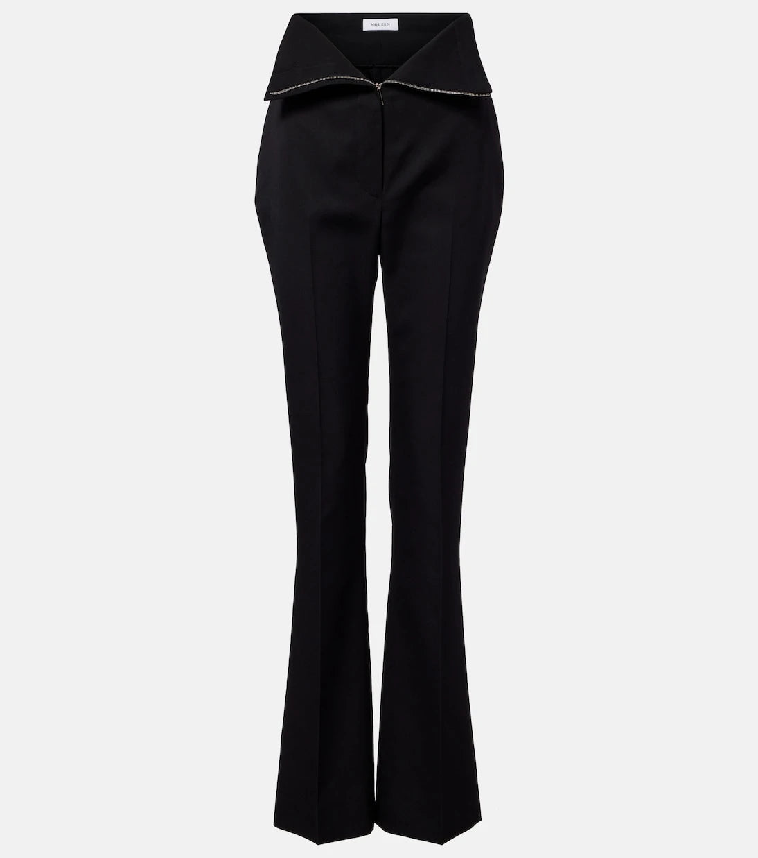 McQueen - Wool bootcut pants