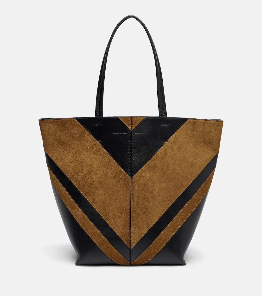 Phoebe Philo - Pot Cabas suede and leather tote bag