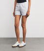 Skims Grey Cotton-Blend Fleece Classic Shorts