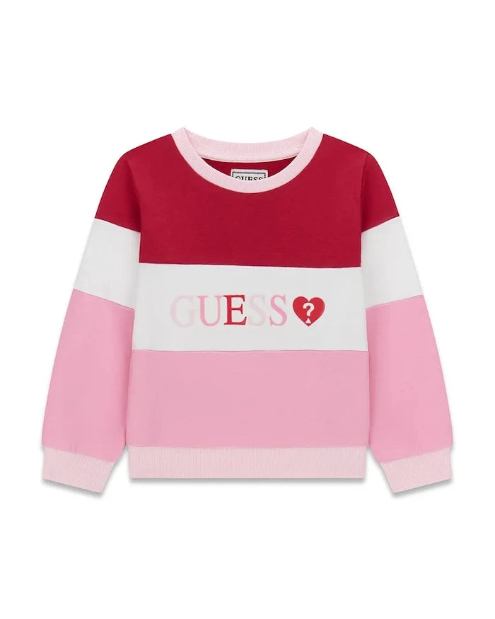 Guess Çocuk Pamuklu Sweatshirt