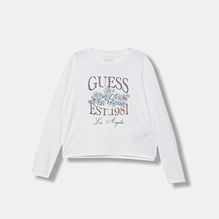 Детска блуза с дълги ръкави Guess
