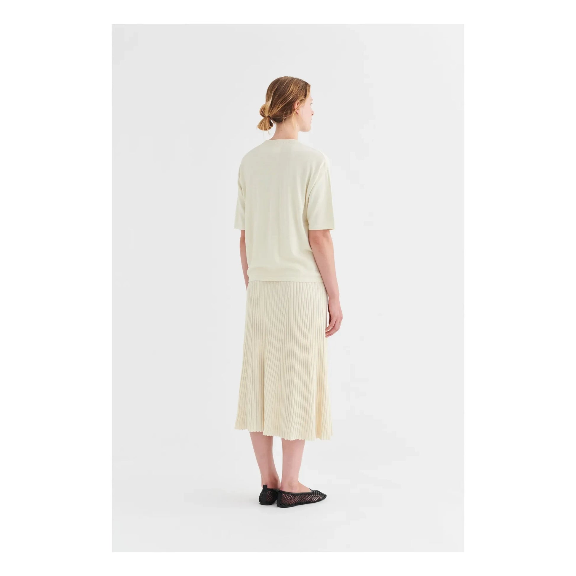 FUB - High Twist skirt | Ecru
