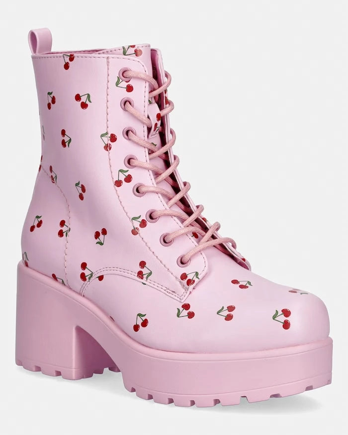 Кубинки Koi Footwear Cherry Passion Platform Boots
