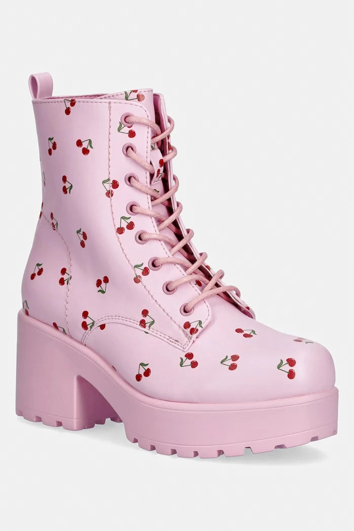 Koi Footwear Cherry Passion Platform Boots