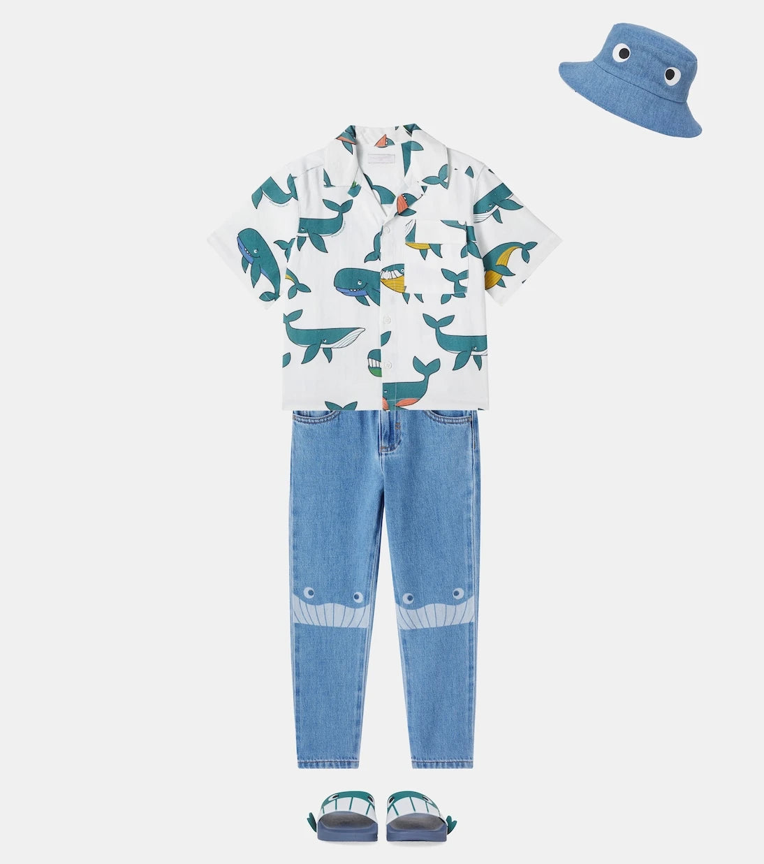 Stella McCartney Kids - Printed jeans