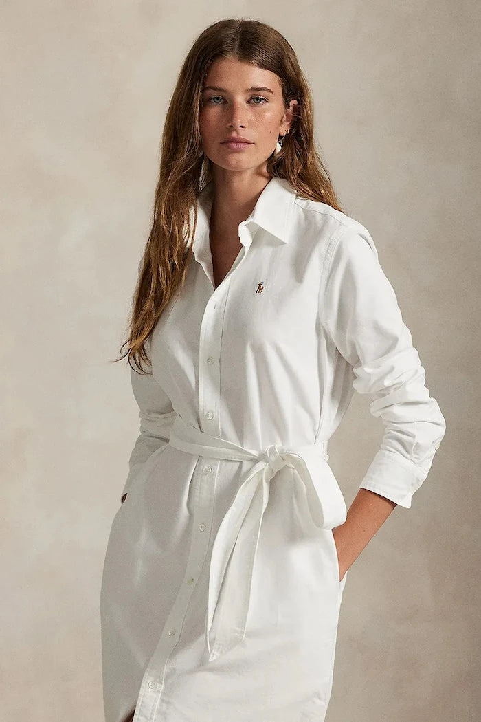 Памучна рокля Polo Ralph Lauren