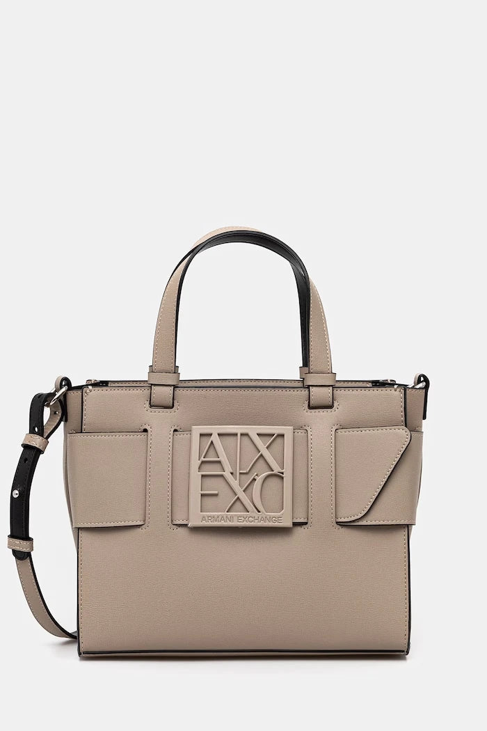 Armani Exchange чанта дамска от имитация на кожа