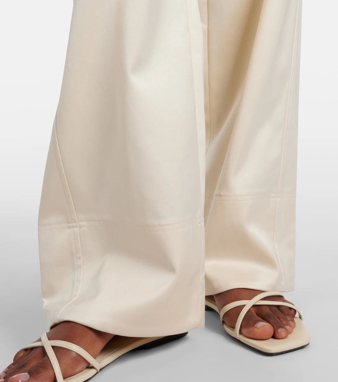 Toteme - High-rise wide-leg pants