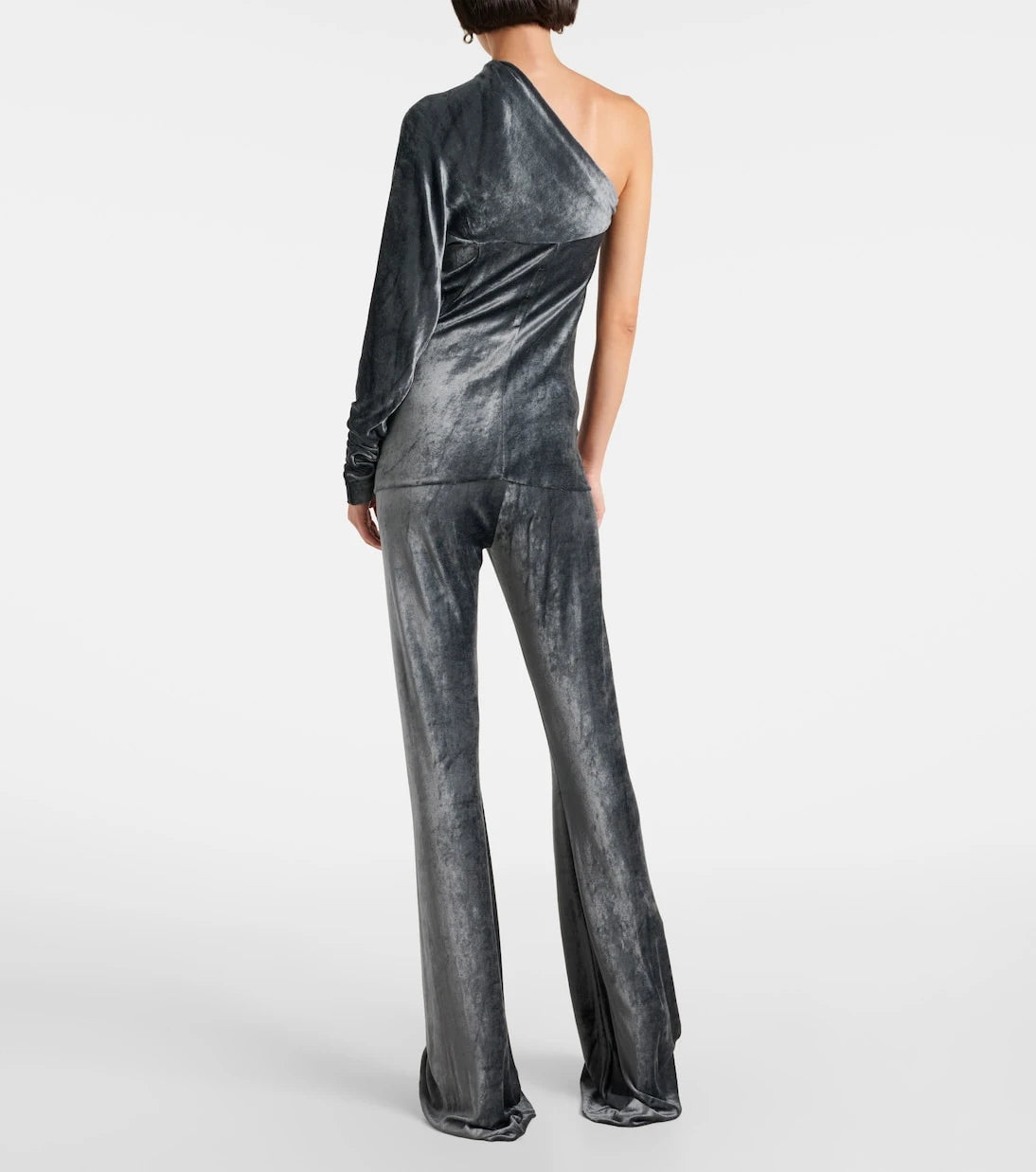Rick Owens - Diana one-shoulder velvet top