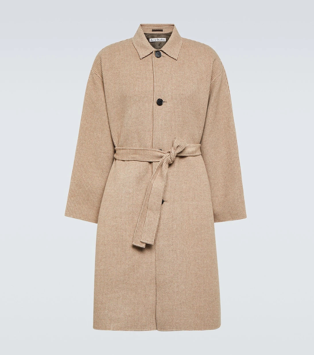 Acne Studios - Checked wool coat