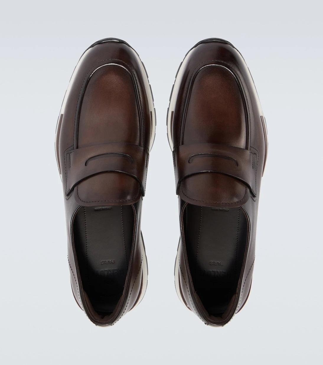 Berluti - Fast Track leather penny loafers