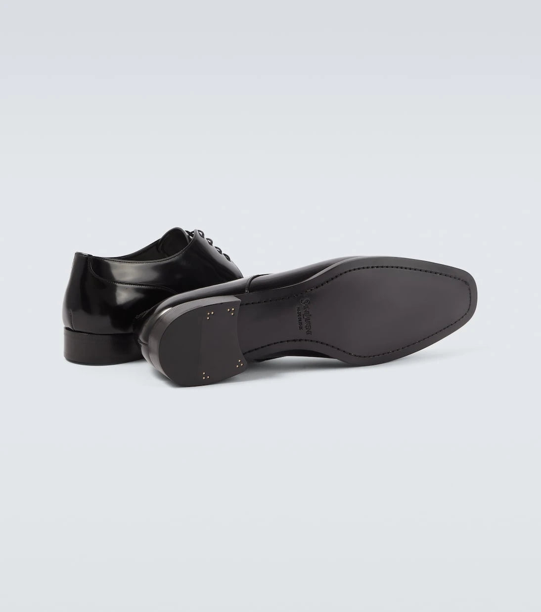 Saint Laurent - Stanton leather Derby shoes