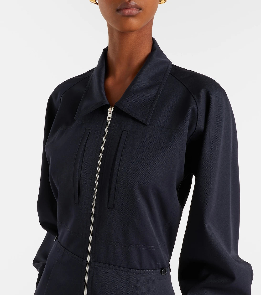 Victoria Beckham - Wool-blend jumpsuit
