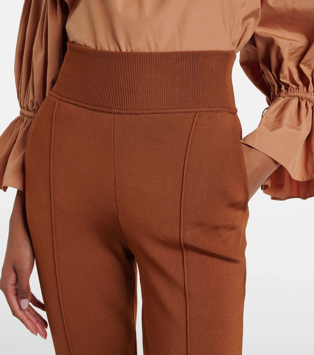 Chloé - High-rise stirrup leggings
