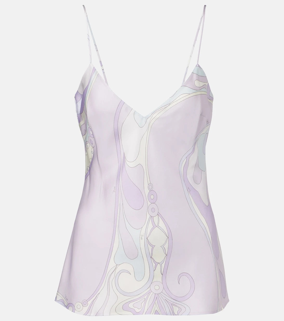 Pucci - Orchidee silk satin camisole