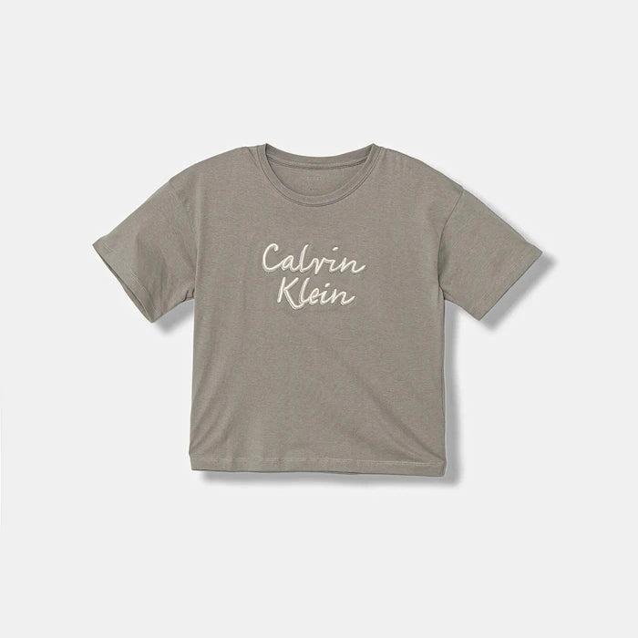 Calvin Klein Jeans Çocuk Pamuklu Tişört
