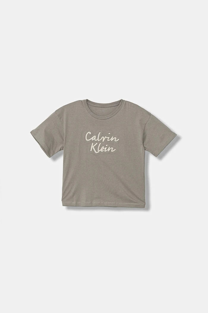 Calvin Klein Jeans Çocuk Pamuklu Tişört