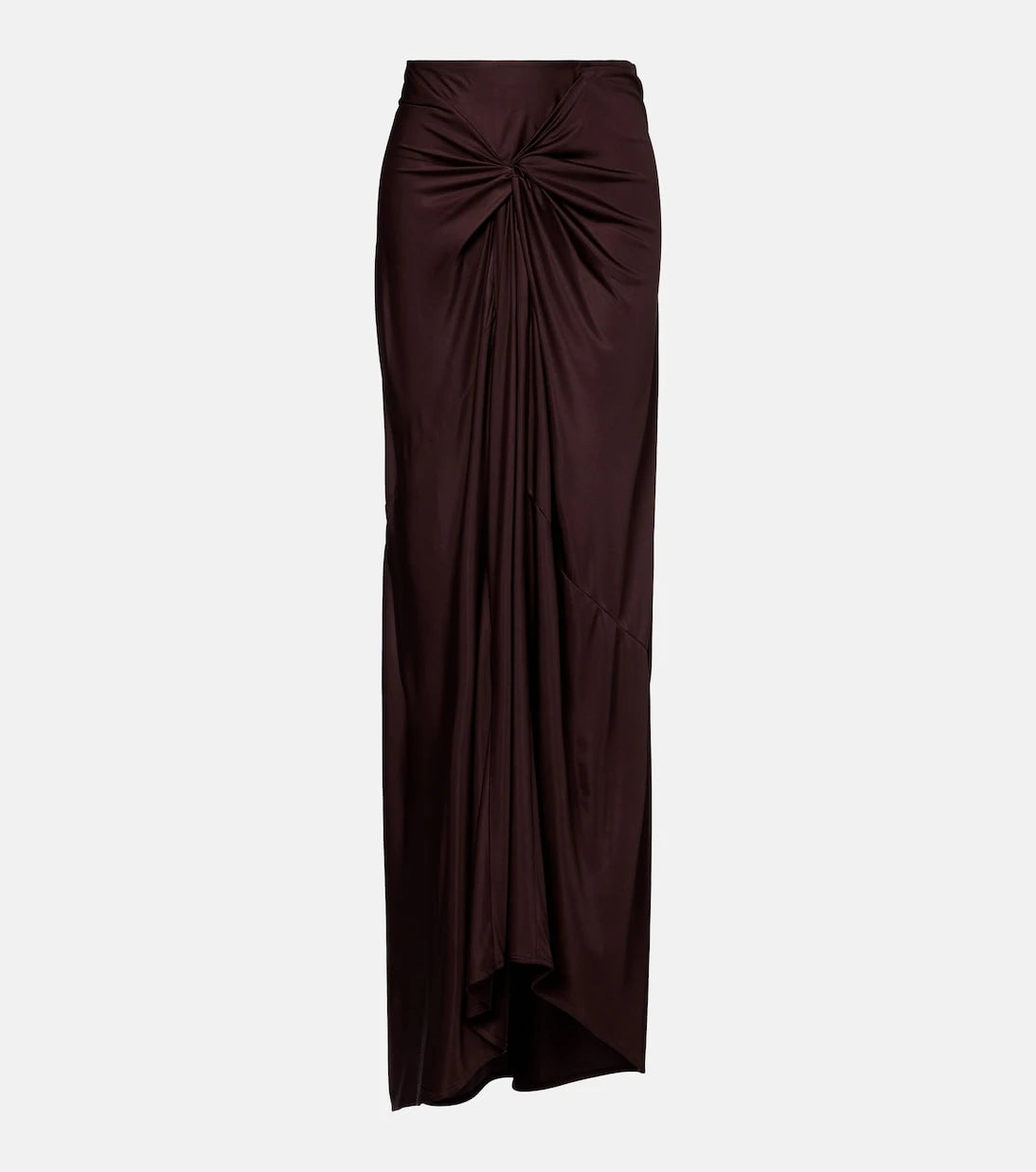 Dries Van Noten - Draped maxi skirt