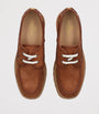 Valentino Garavani Suede Palm Avenue Boat Shoes