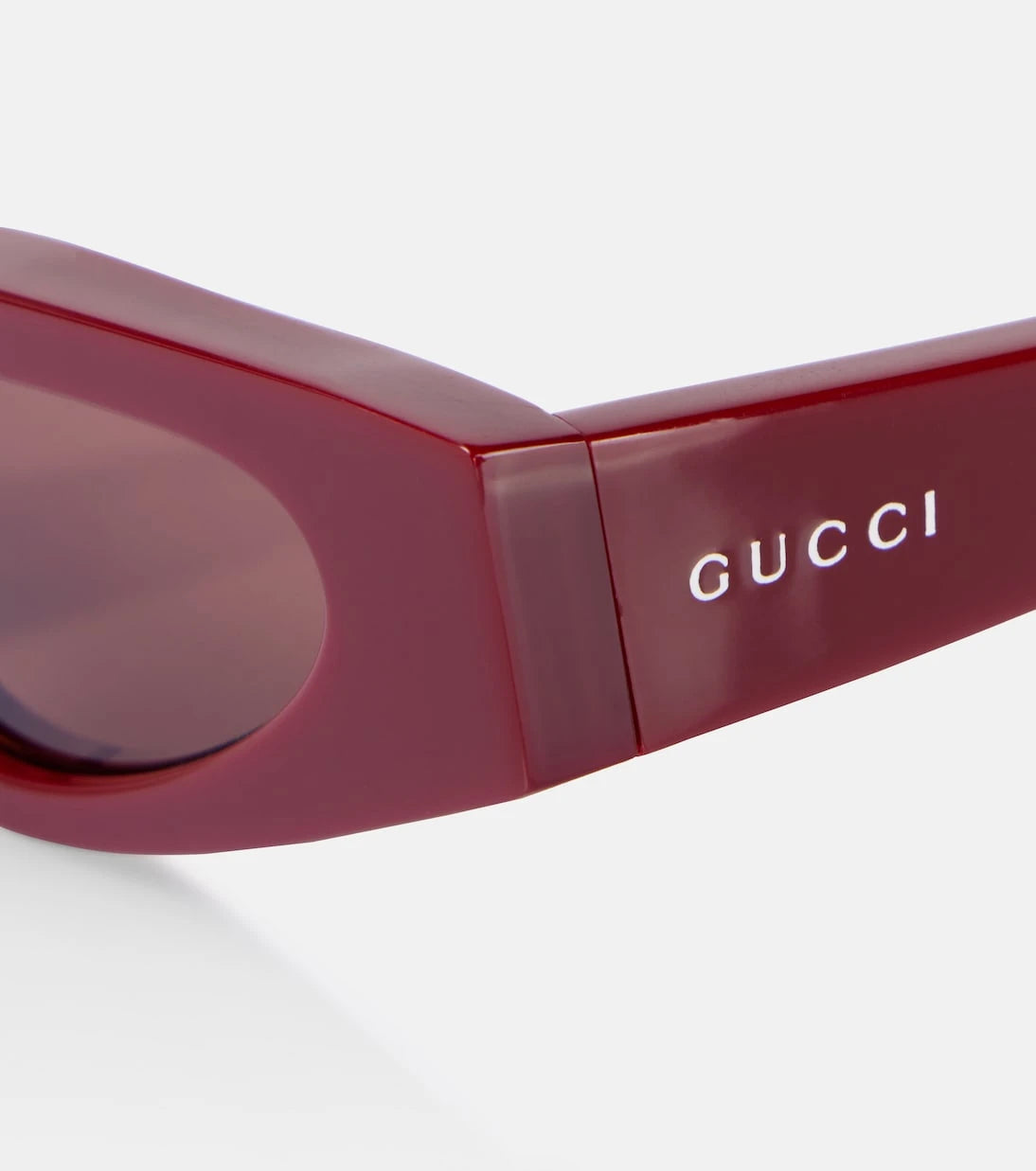 Gucci - Logolu kedi gözü güneş gözlüğü