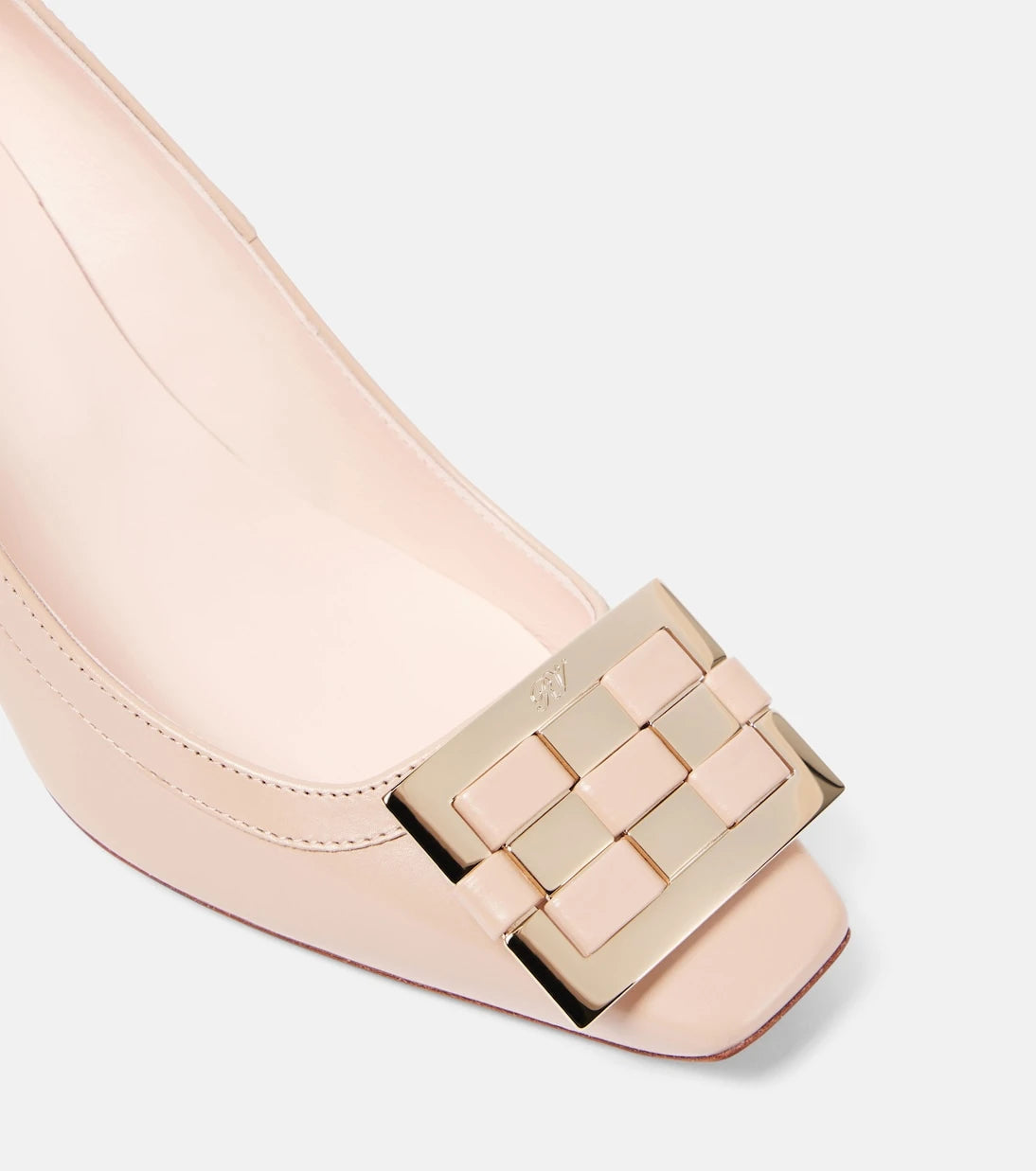 Roger Vivier - حذاء "Trompette 70" من الجلد بكعب عالٍ
