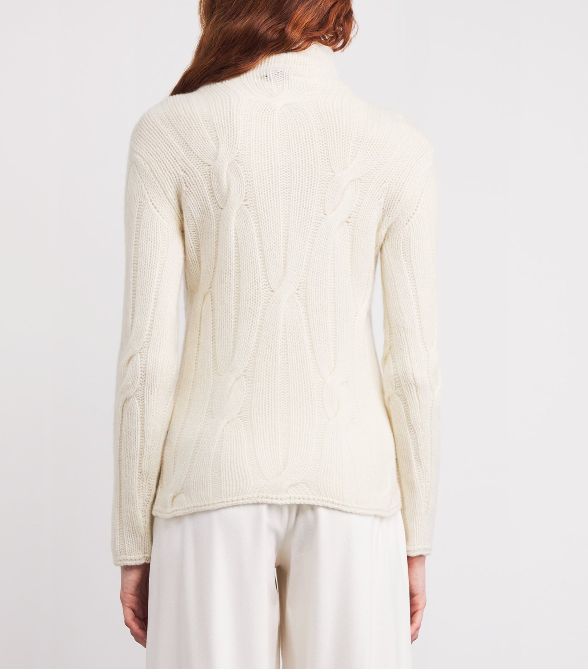 Colombo Kid Cashmere Cable-Knit Sweater