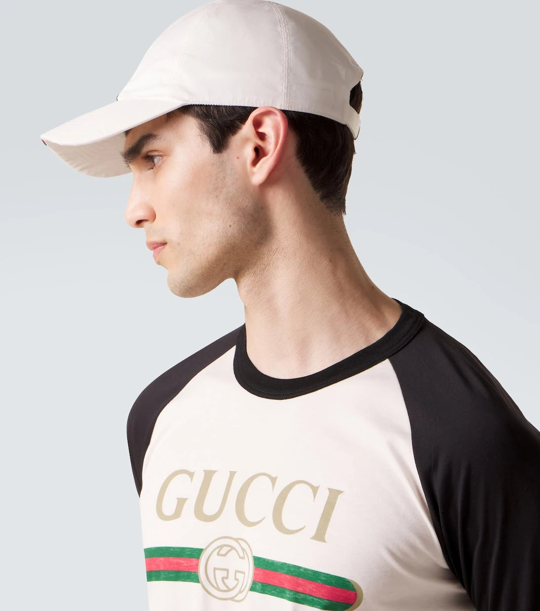 Gucci - Web Stripe baseball cap