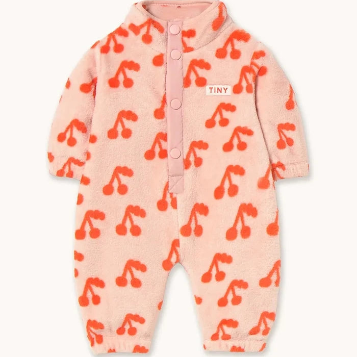 Бебешки гащеризон Tinycottons CHERRIES POLAR ONE-PIECE