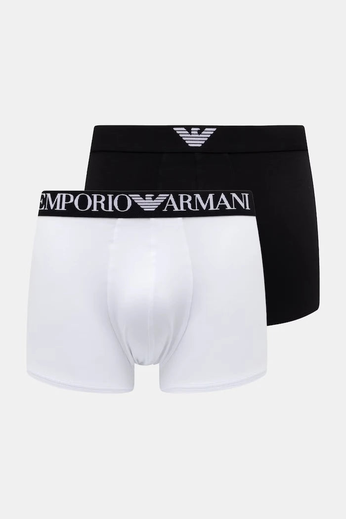 Emporio Armani Underwear Erkek Pamuklu Elastan Dar Bokser