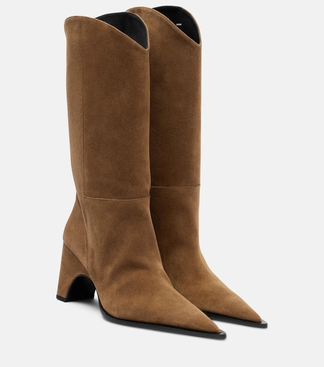 Coperni - Cowboy suede knee-high boots