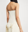 Yasmin Mansour Ivory Corset Mini Dress