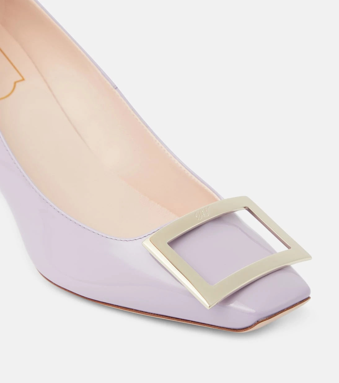 Roger Vivier - حذاء "Trompette 70" من الجلد اللامع