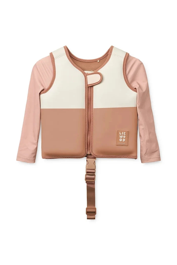 Liewood Жилетка за плуване Dove Swim Vest w Sleeves