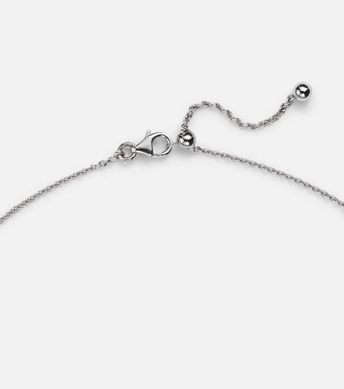 Kamyen - 18kt white gold and enamel choker with diamonds