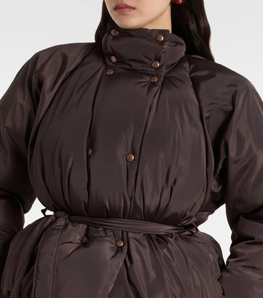 Magda Butrym - Belted hooded puffer jacket