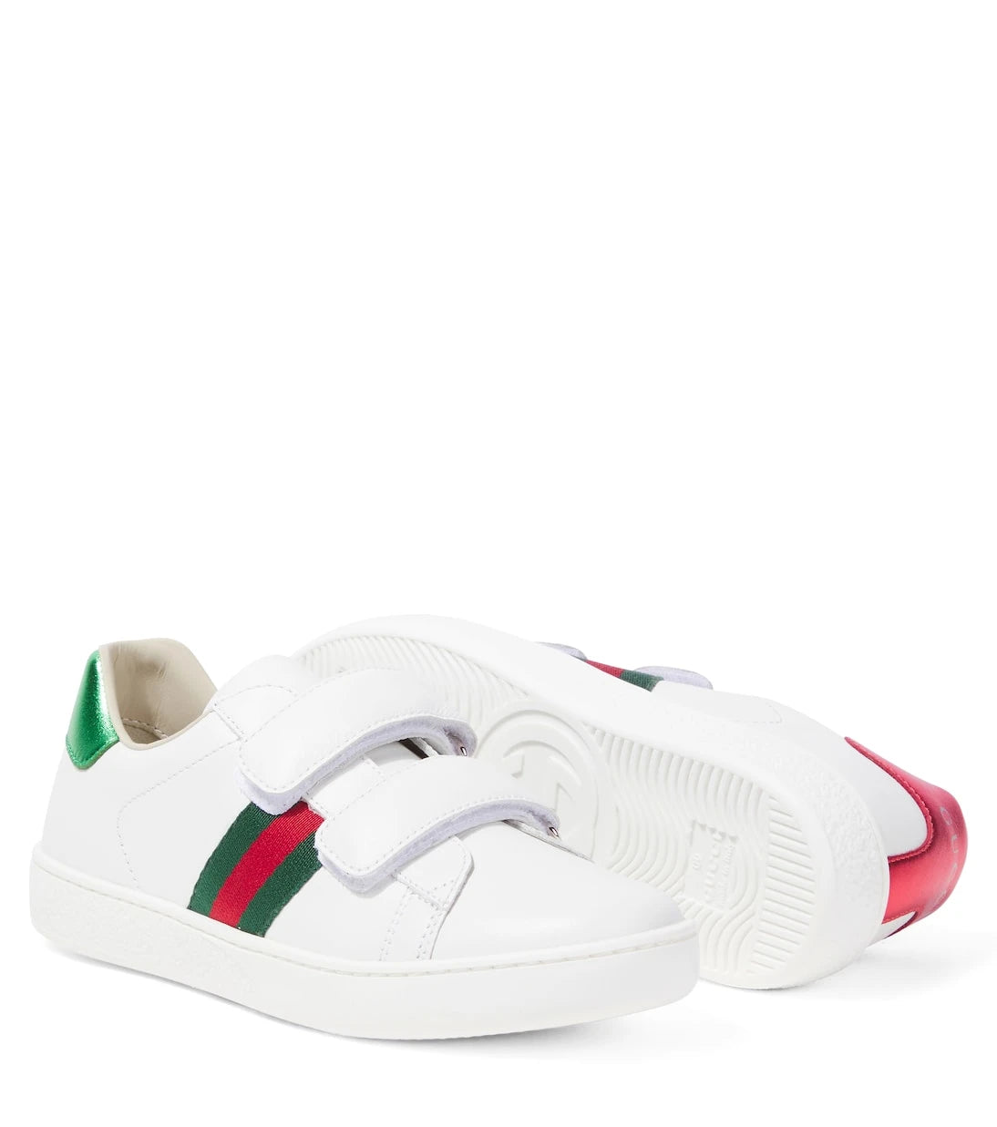 Gucci Kids - حذاء سنيكرز Ace الجلدي